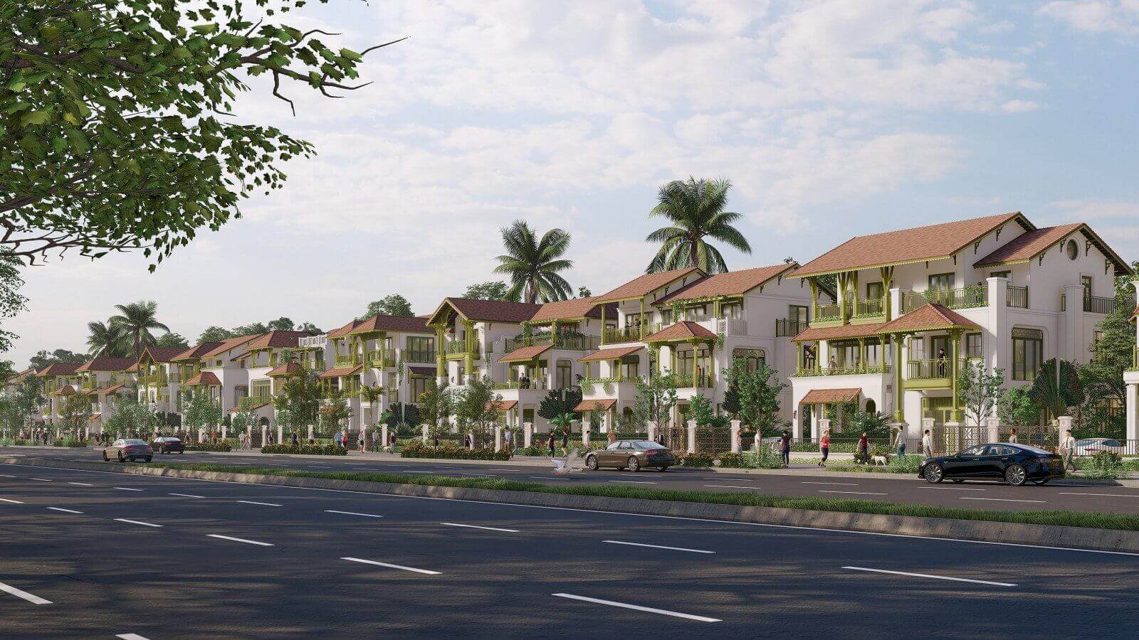 biệt thự song lập Vista Nam An Khánh