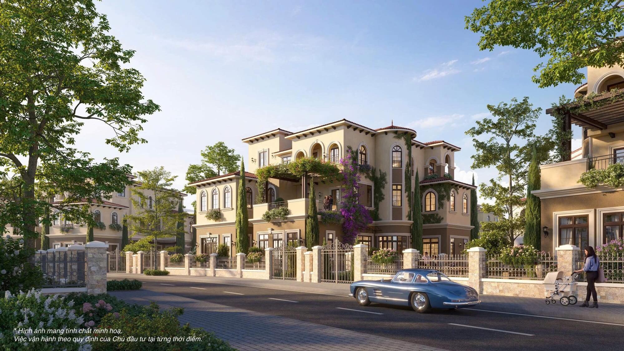 biệt thự song lập vista nam an khánh