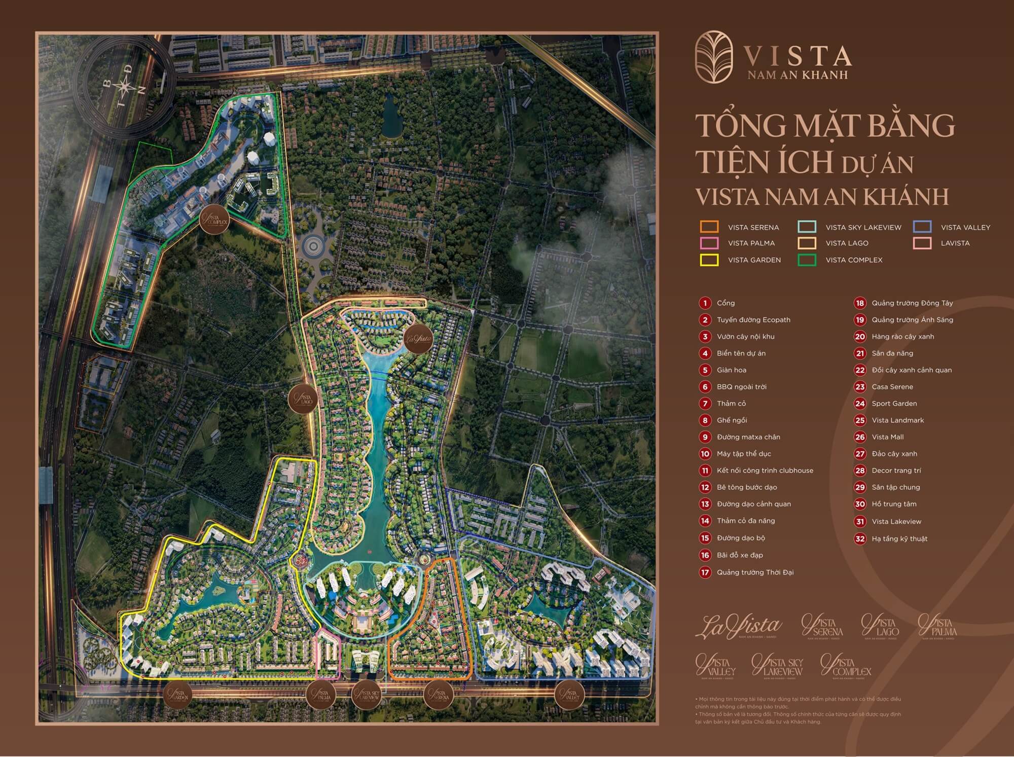 tiện ích dự án vista nam an khánh