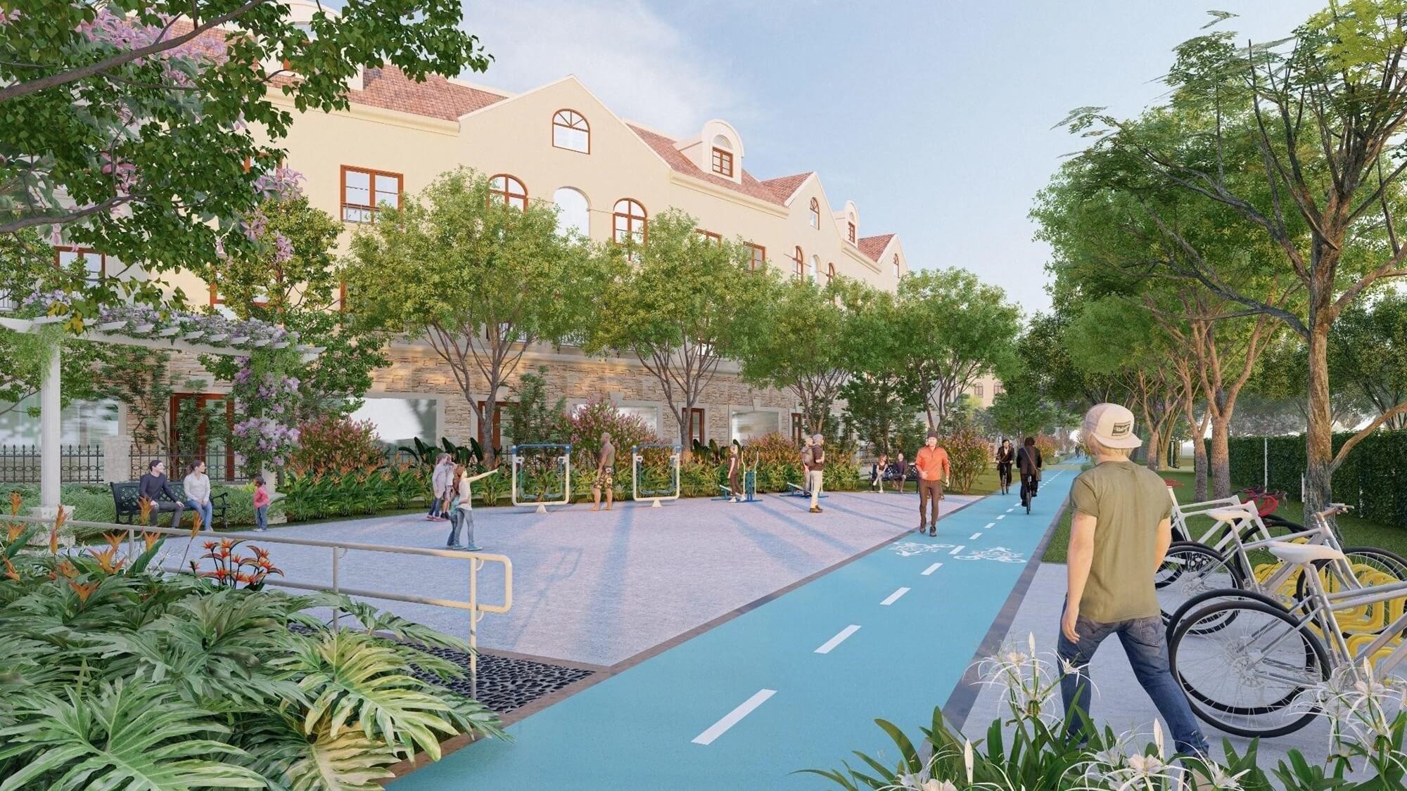 tiện ích dự án vista nam an khánh