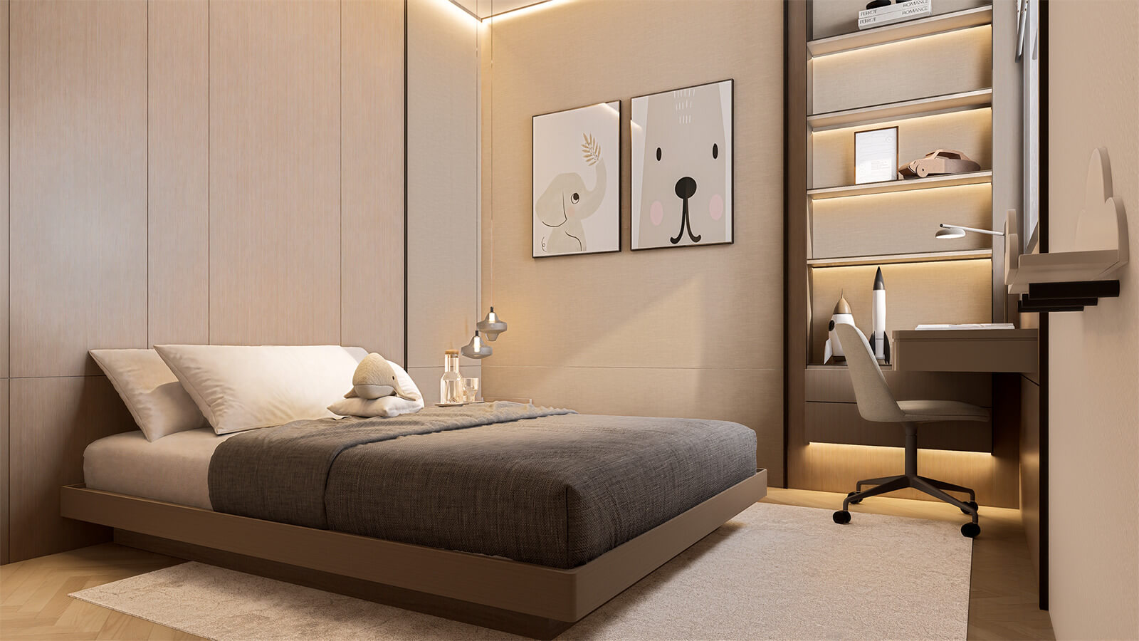 Căn hộ 2 phòng ngủ Metropoli5 Nam An Khánh