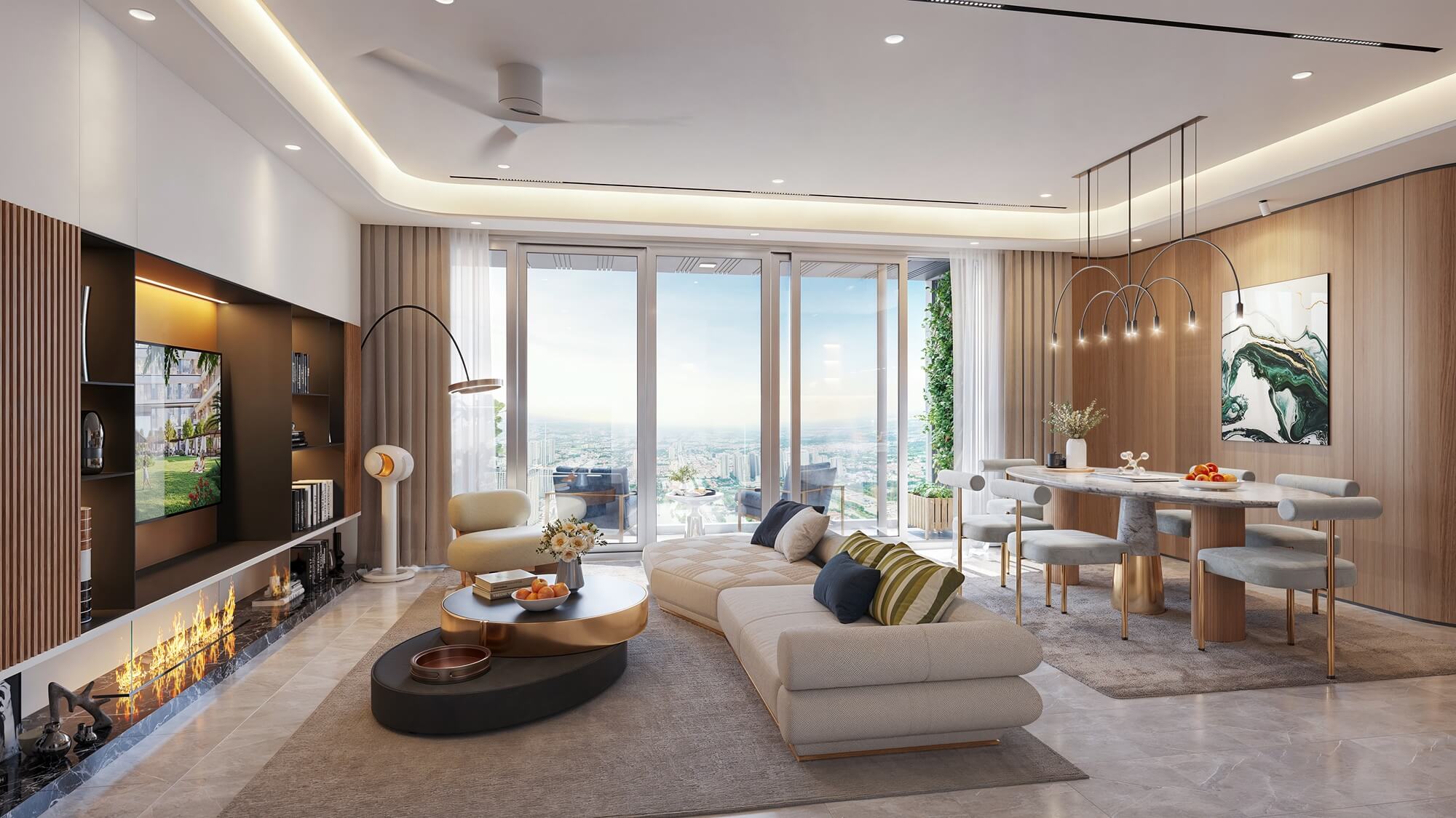 Căn hộ 3 phòng ngủ Metropoli5 Nam An Khánh