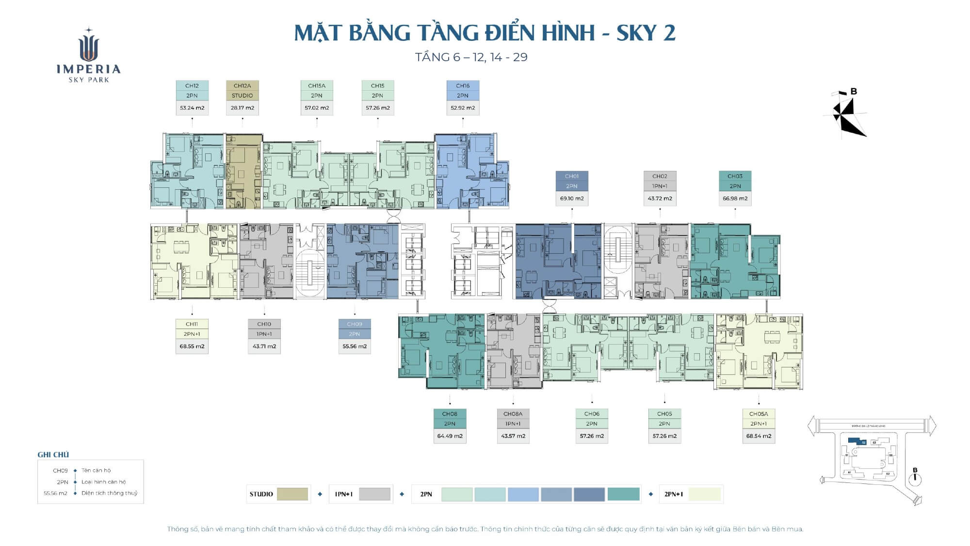 mặt bằng dự án imperia sky park nam an khánh