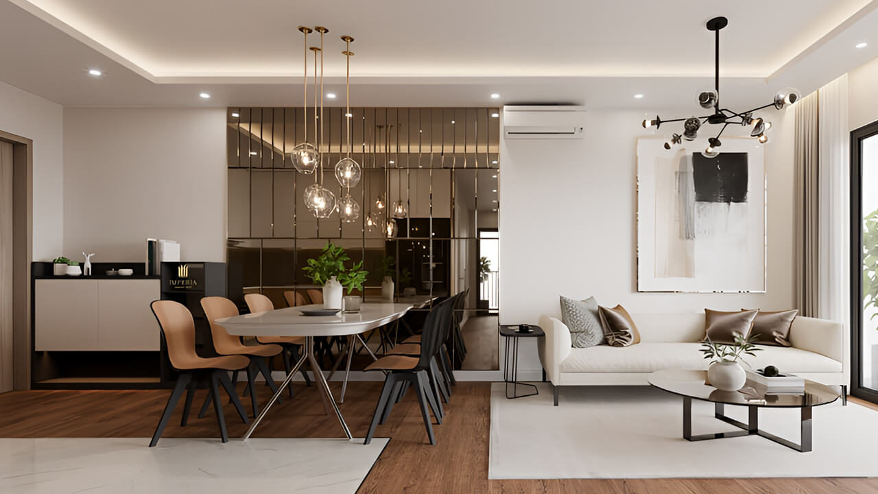 nội thất căn hộ imperia sky park nam an khánh